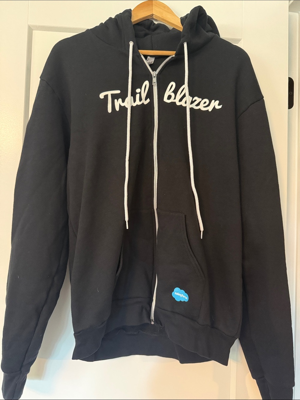 Salesforce Trailblazer Black Zip-Up Hoodie - XL